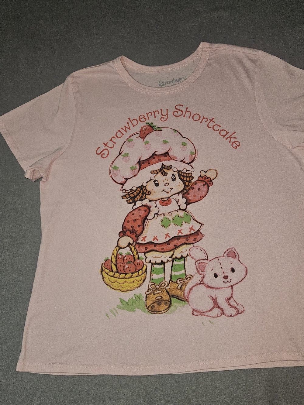 Strawberry Shortcake Pink Graphic Tee